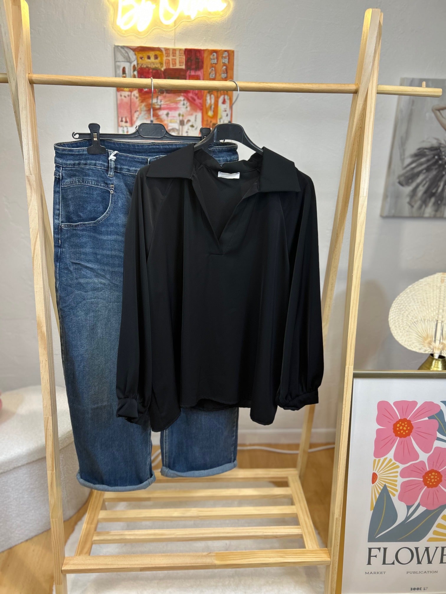 BLOUSE LUCIE NOIRE