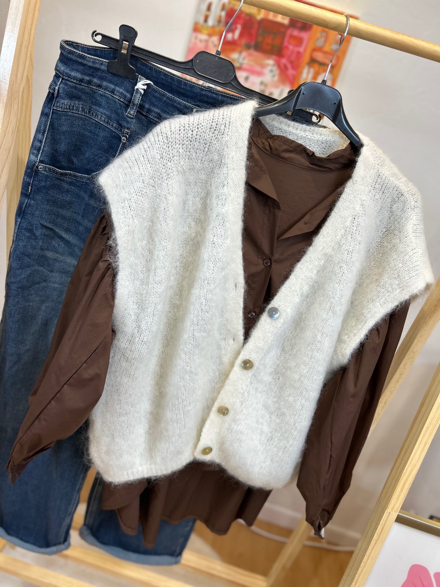 CHEMISE JUDE CHOCOLAT