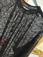 T-SHIRT MELODIE NOIR