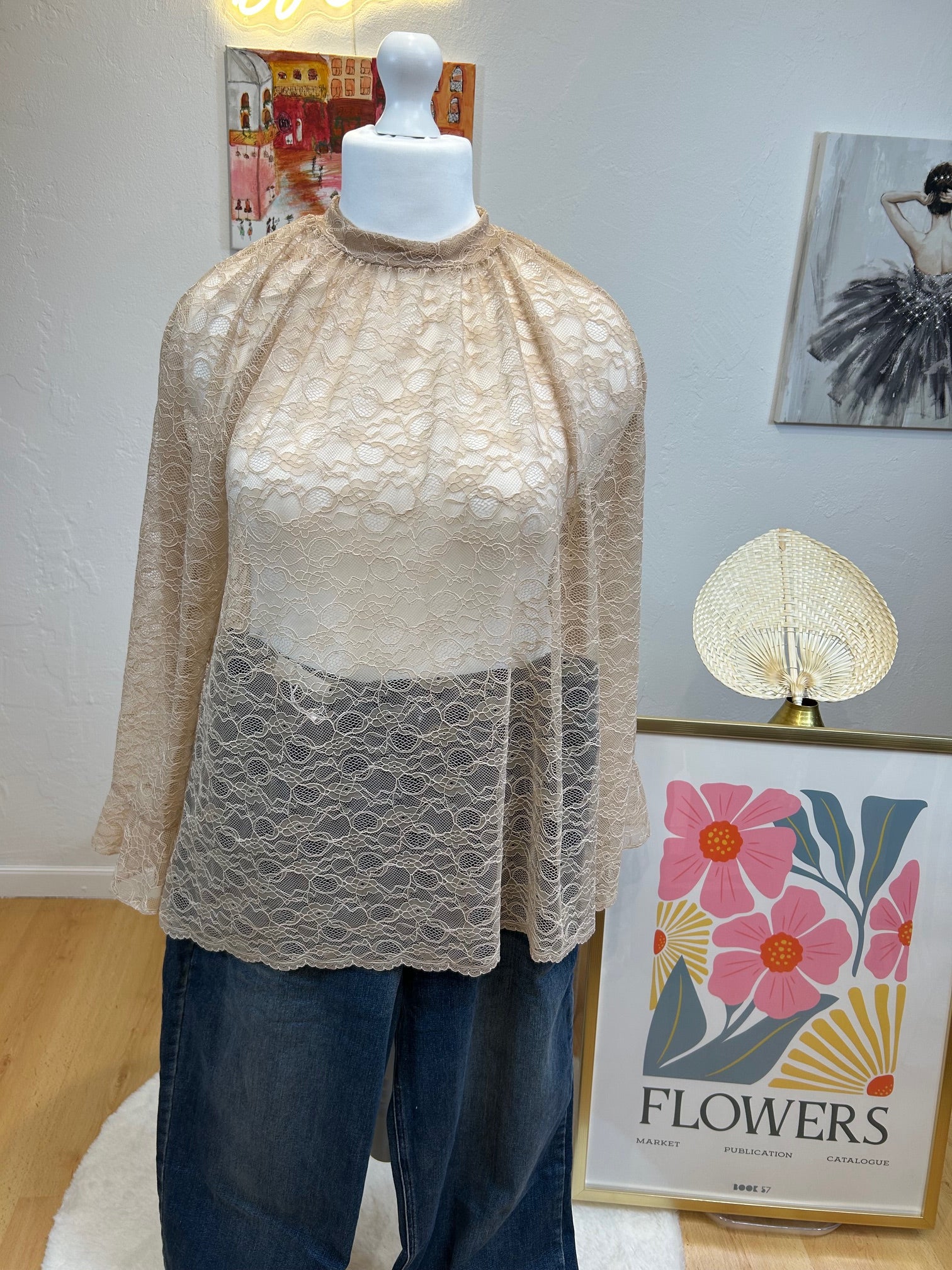 T-SHIRT MELODIE BEIGE