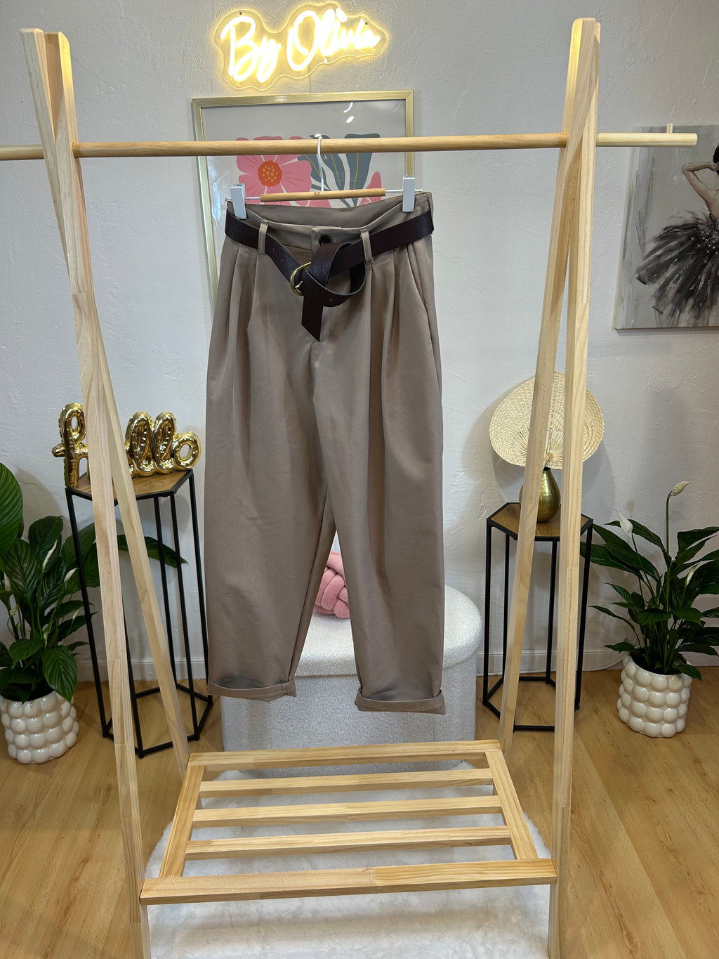 PANTALON MONIQUE BEIGE