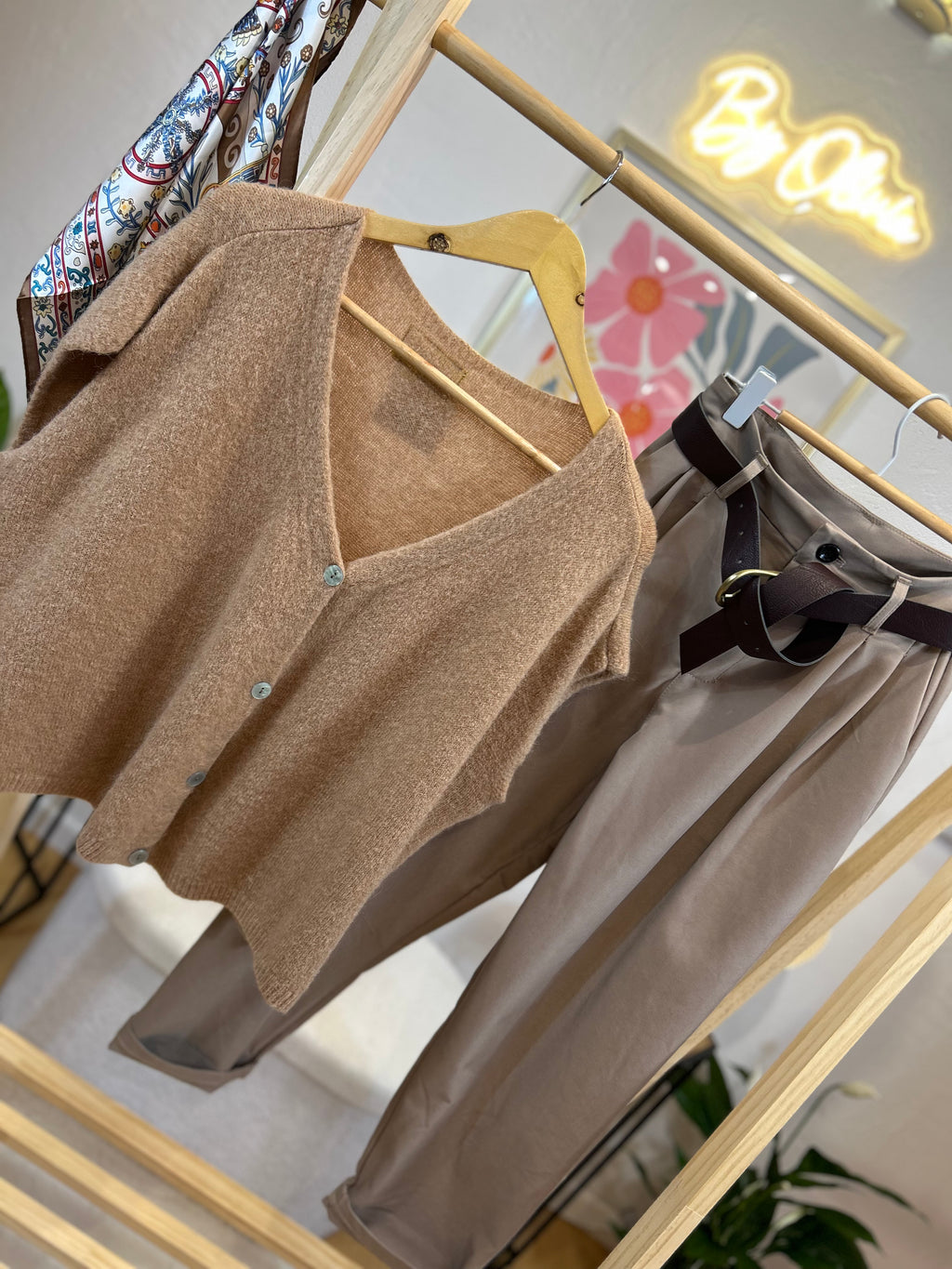 PANTALON MONIQUE BEIGE