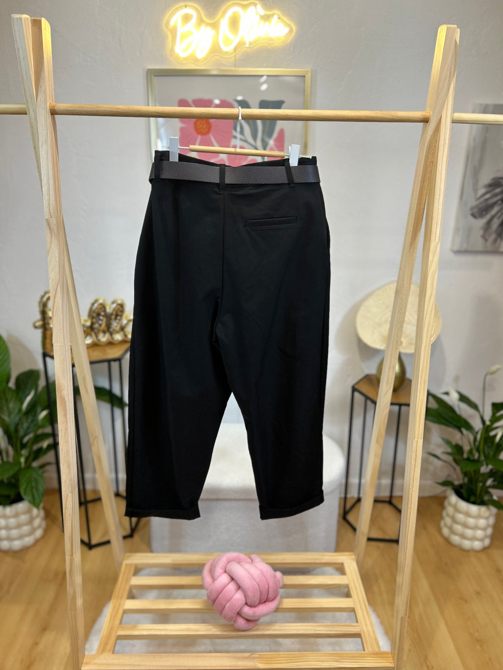 PANTALON MONIQUE NOIR