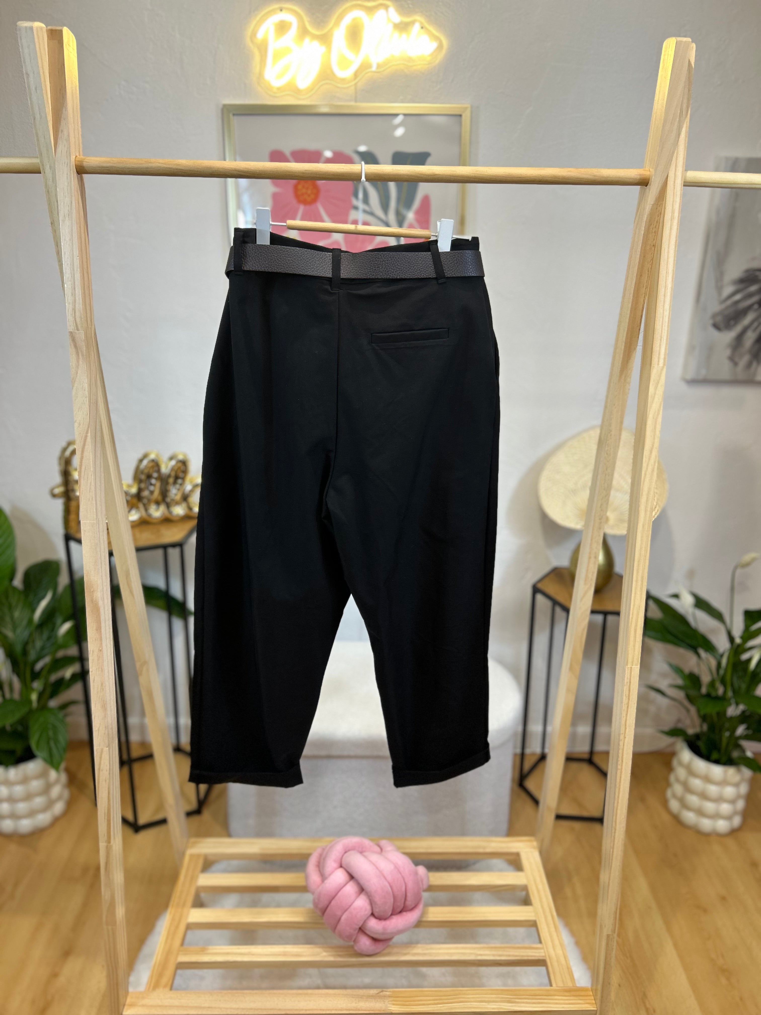 PANTALON MONIQUE NOIR