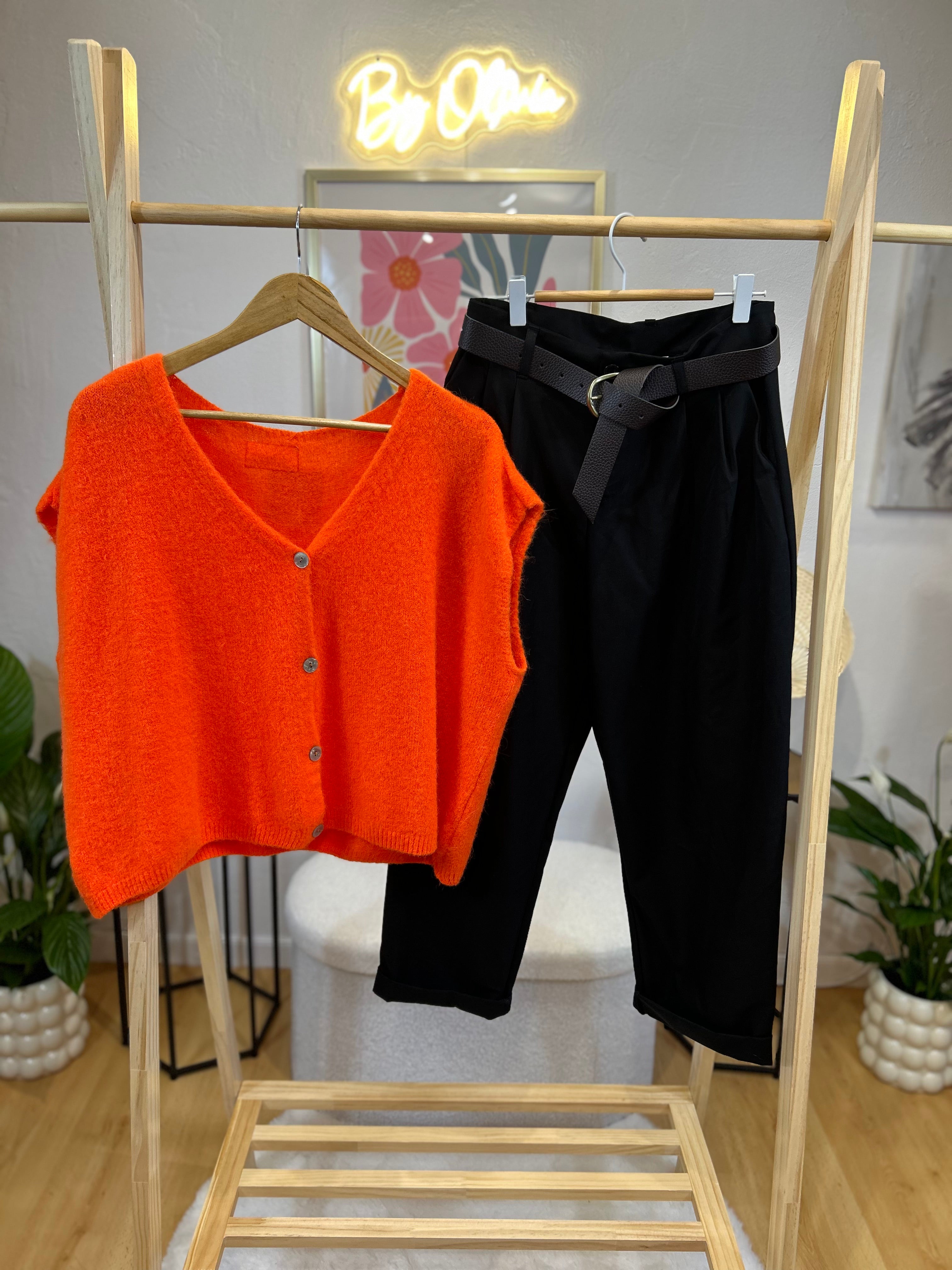 PANTALON MONIQUE NOIR