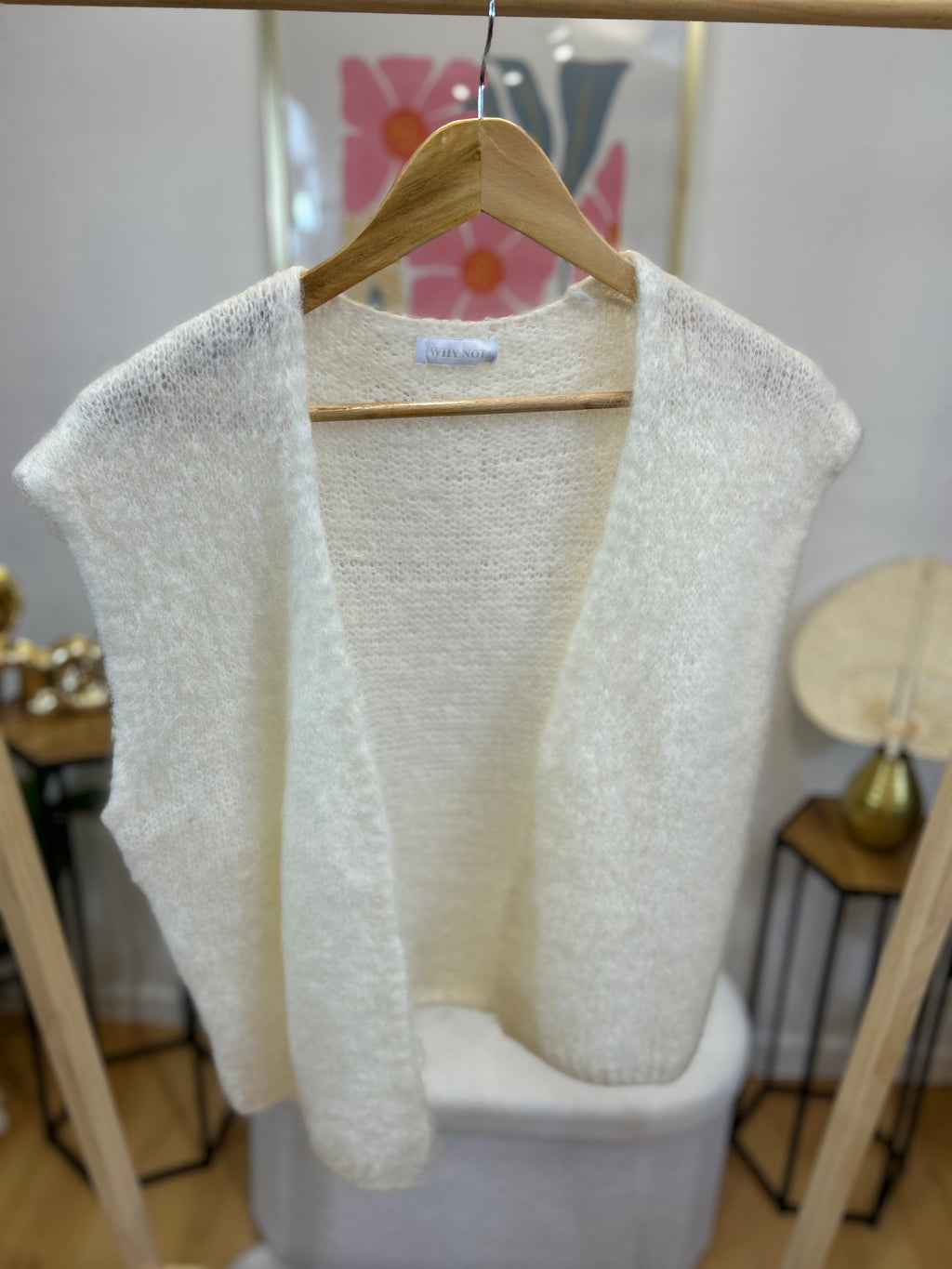 GILET HELOÏSE MOHAIR