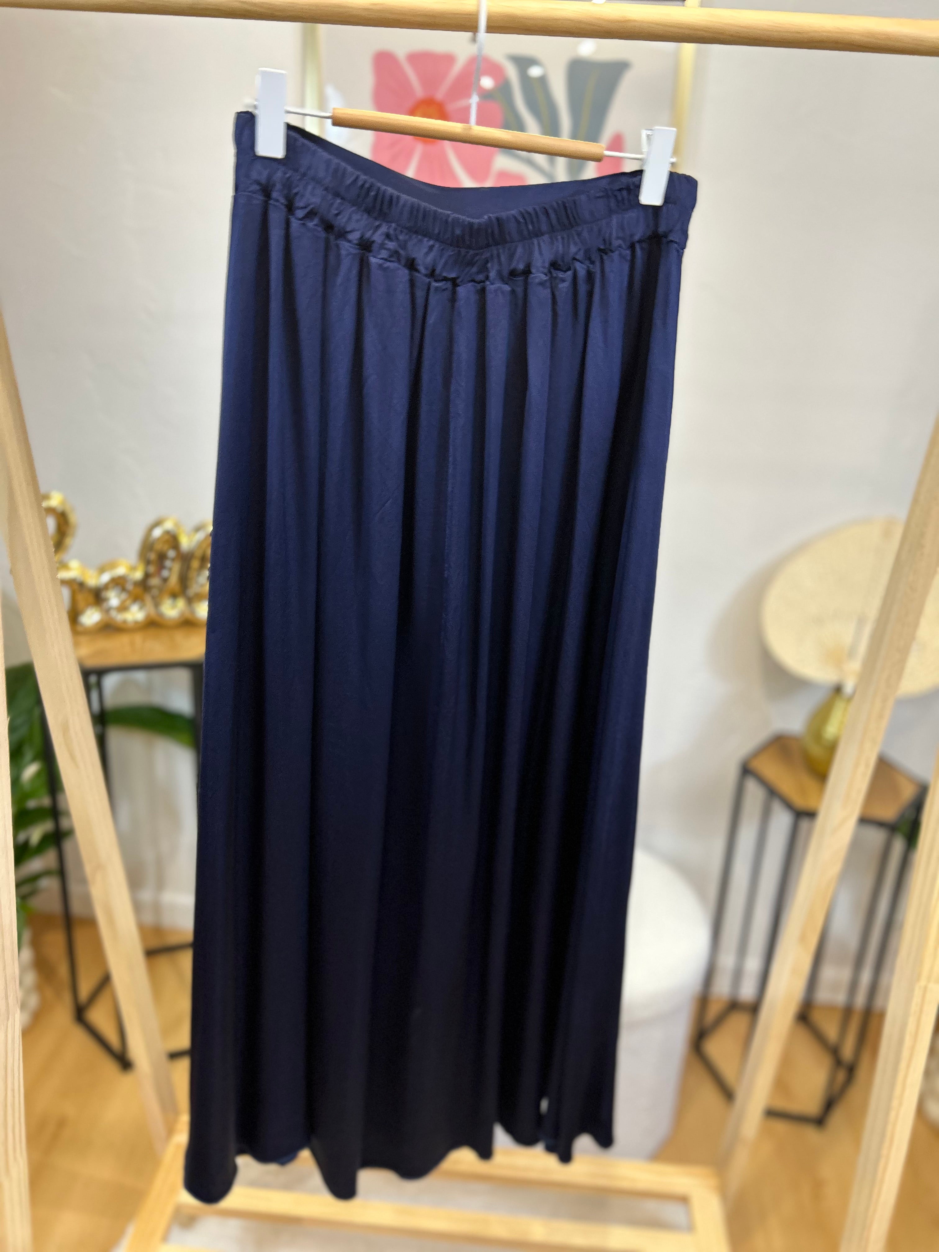 JUPE ANNA BLEUE MARINE