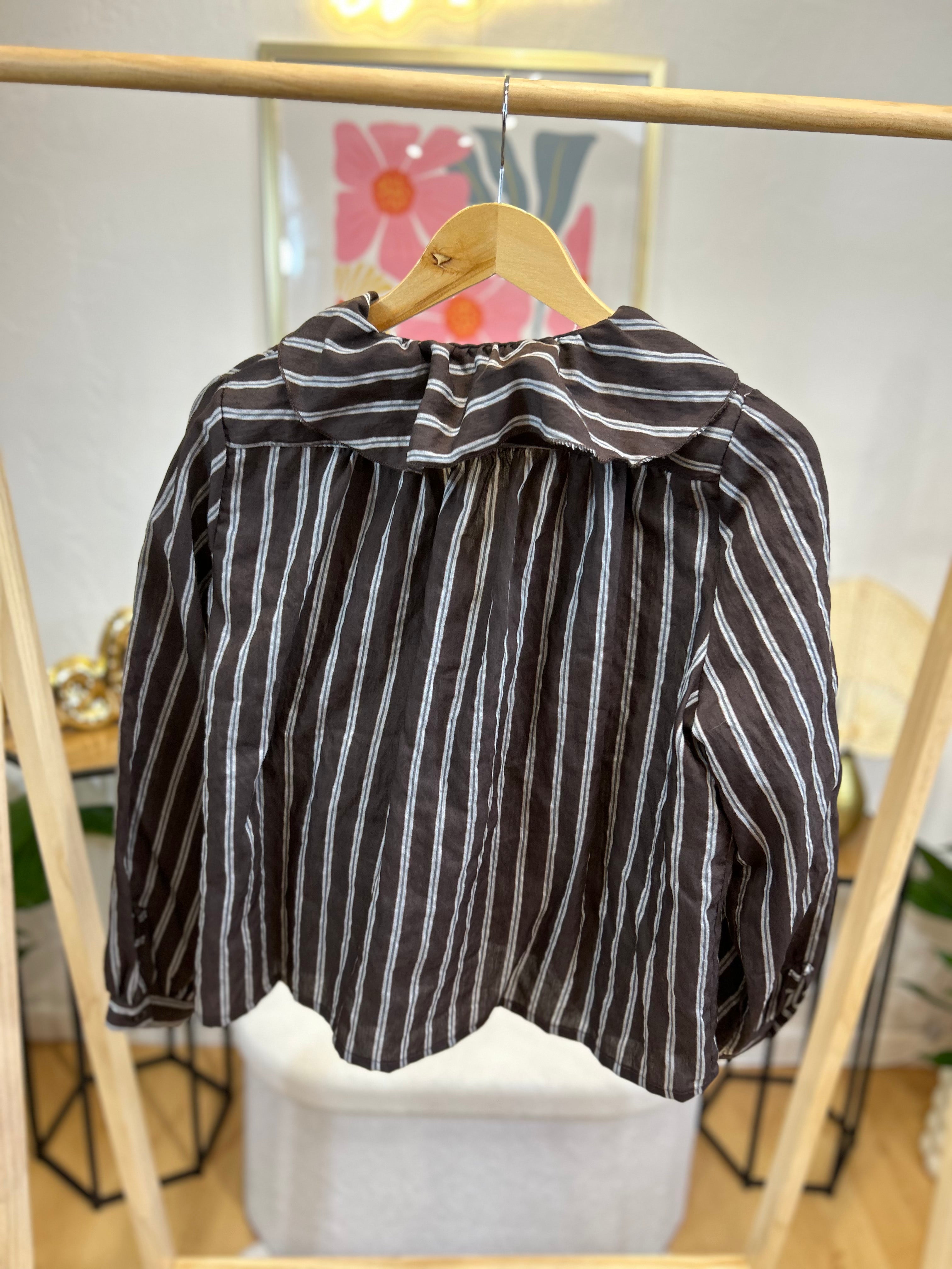 CHEMISE IRIS CHOCOLAT