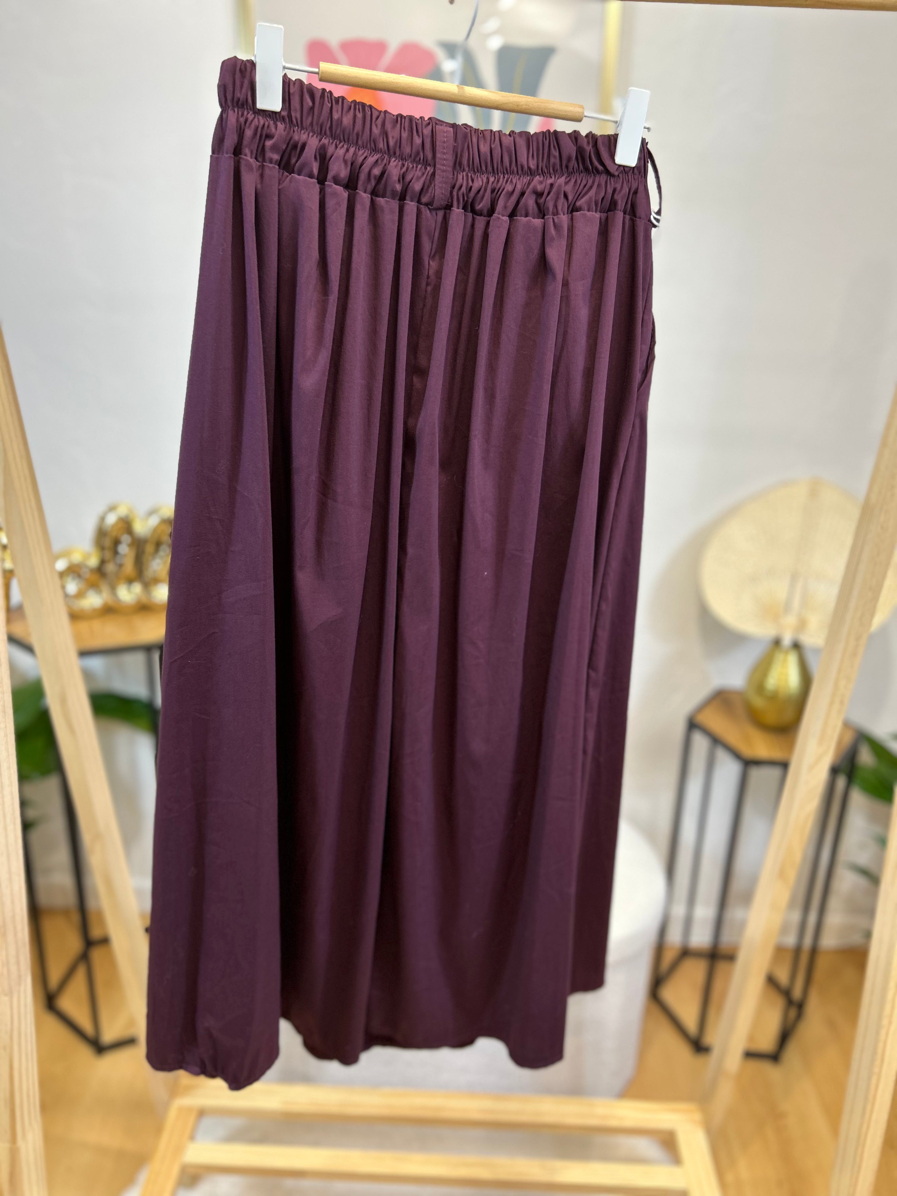 JUPE CONSTANCE PRUNE