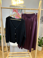 JUPE CONSTANCE PRUNE