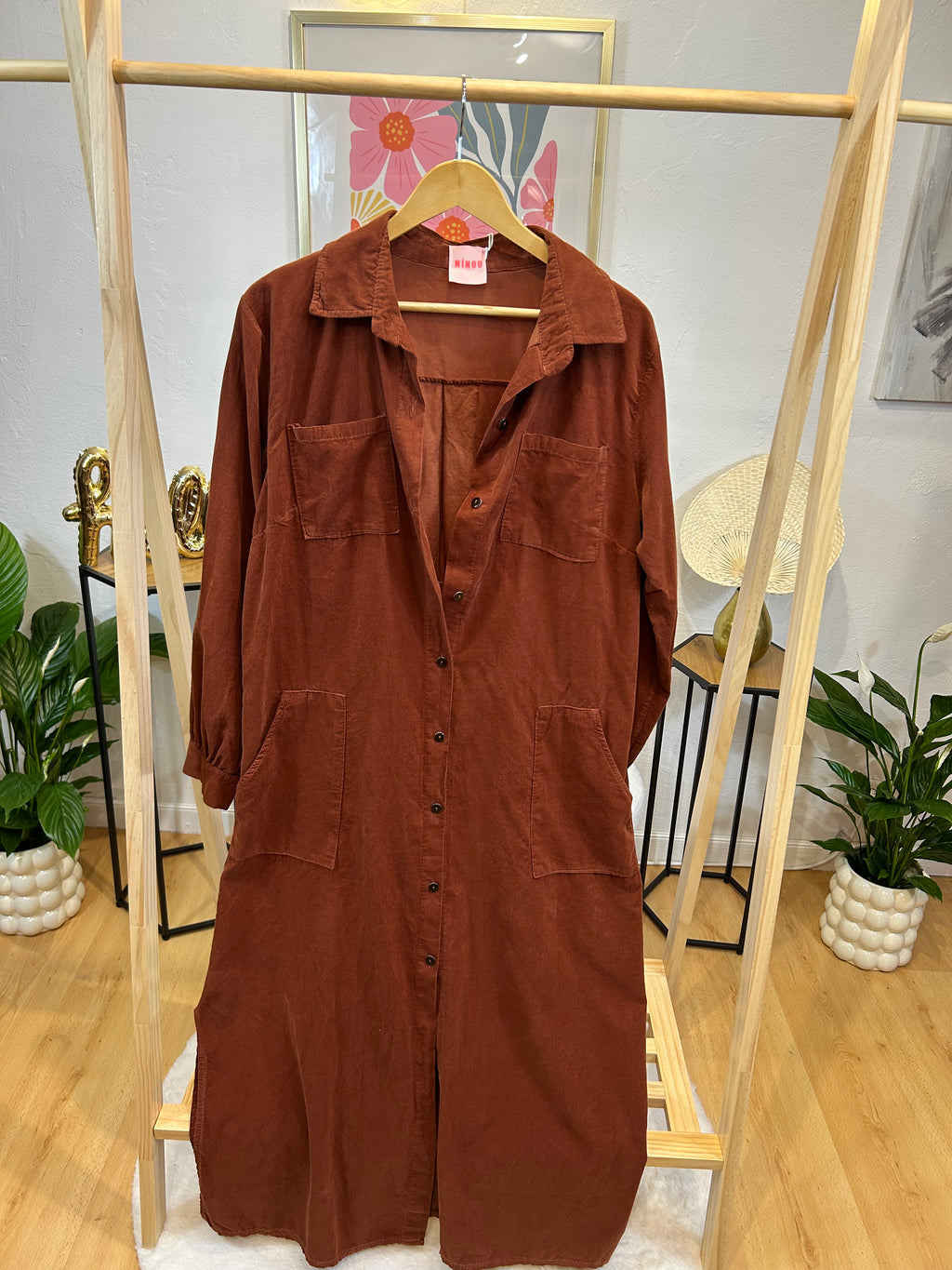 ROBE ADELE TERRA COTTA