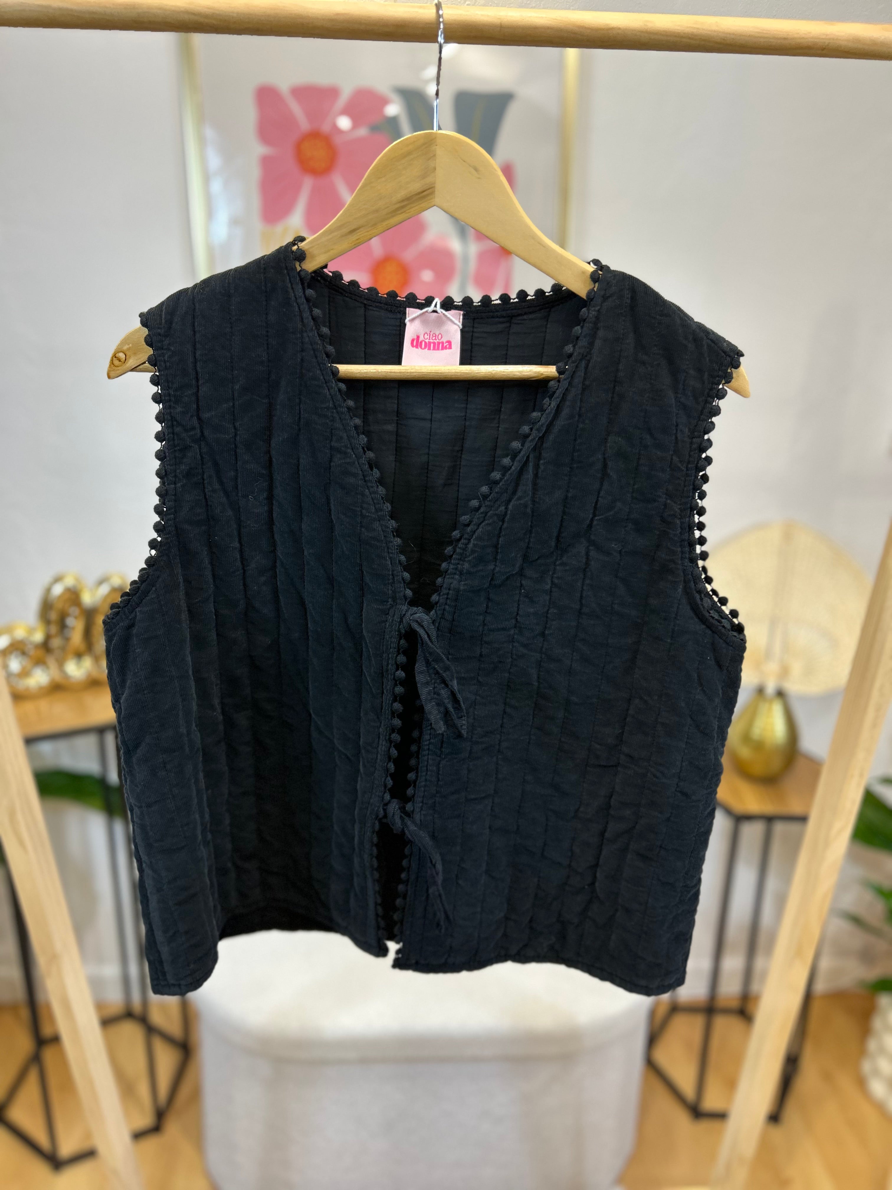 BLOUSE ANAËLLE NOIRE