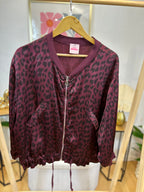 VESTE LEO BORDEAUX