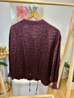 VESTE LEO BORDEAUX