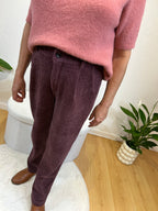 PANTALON JUDY BORDEAUX