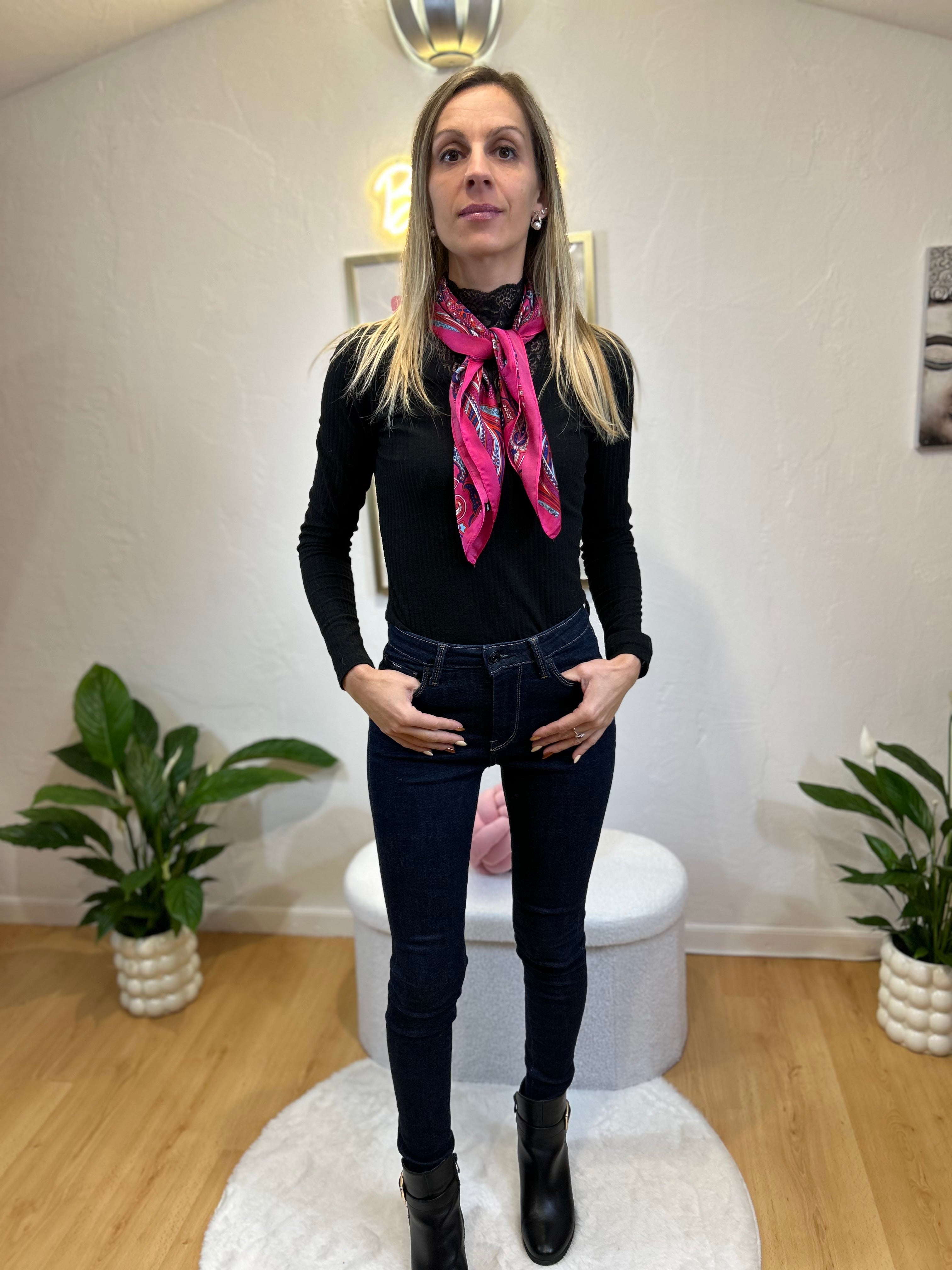 FOULARD HONORINE ROSE