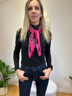 FOULARD HONORINE ROSE