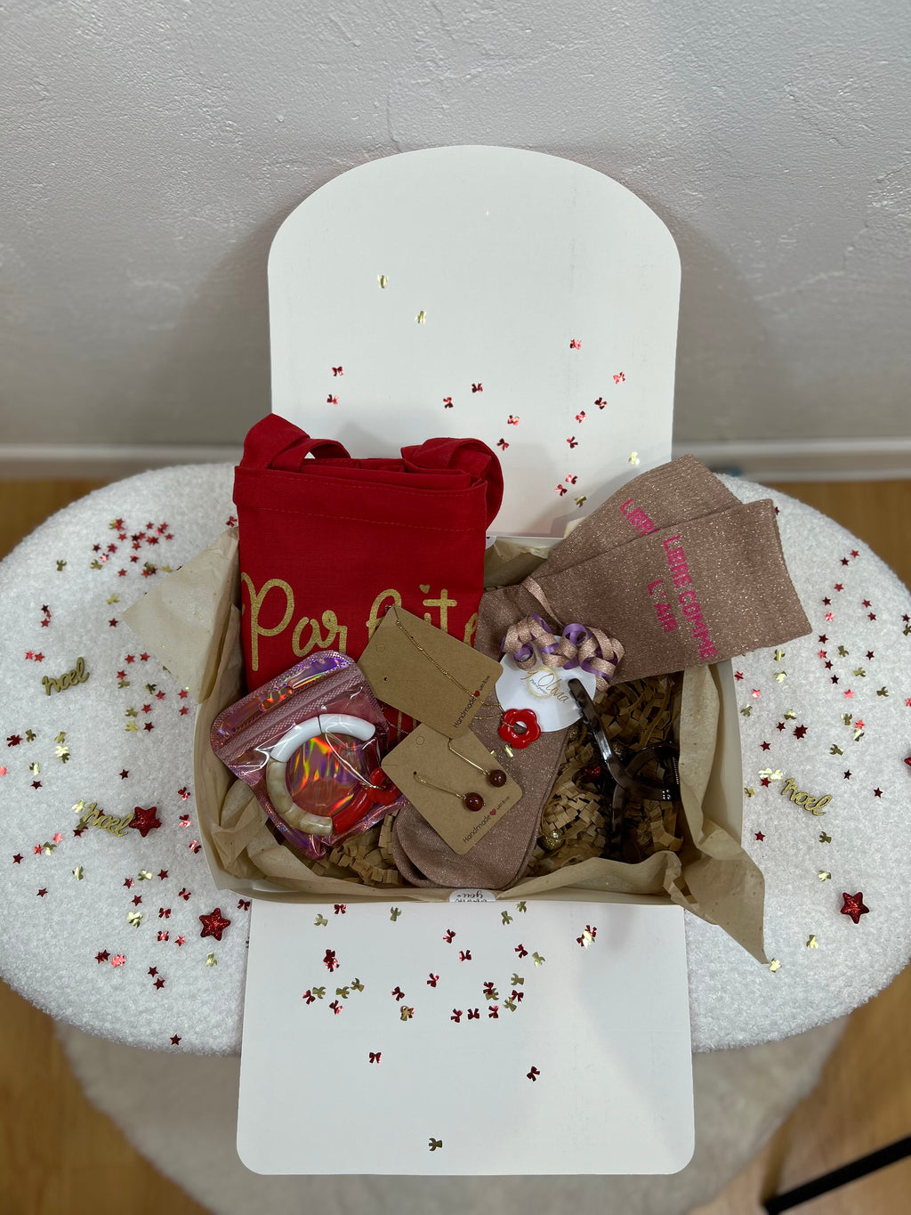 COFFRET NOËL ROUGE (5 CADEAUX)