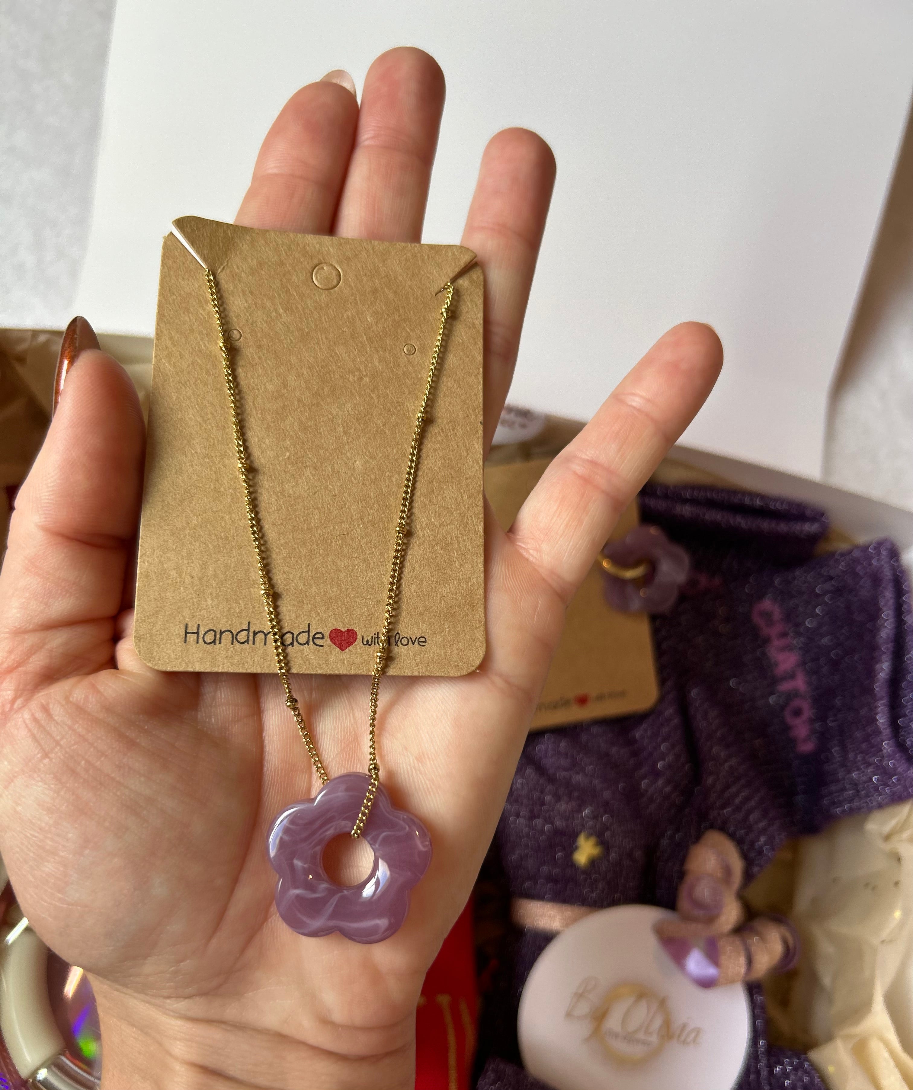 COFFRET NOËL VIOLET (5 CADEAUX)