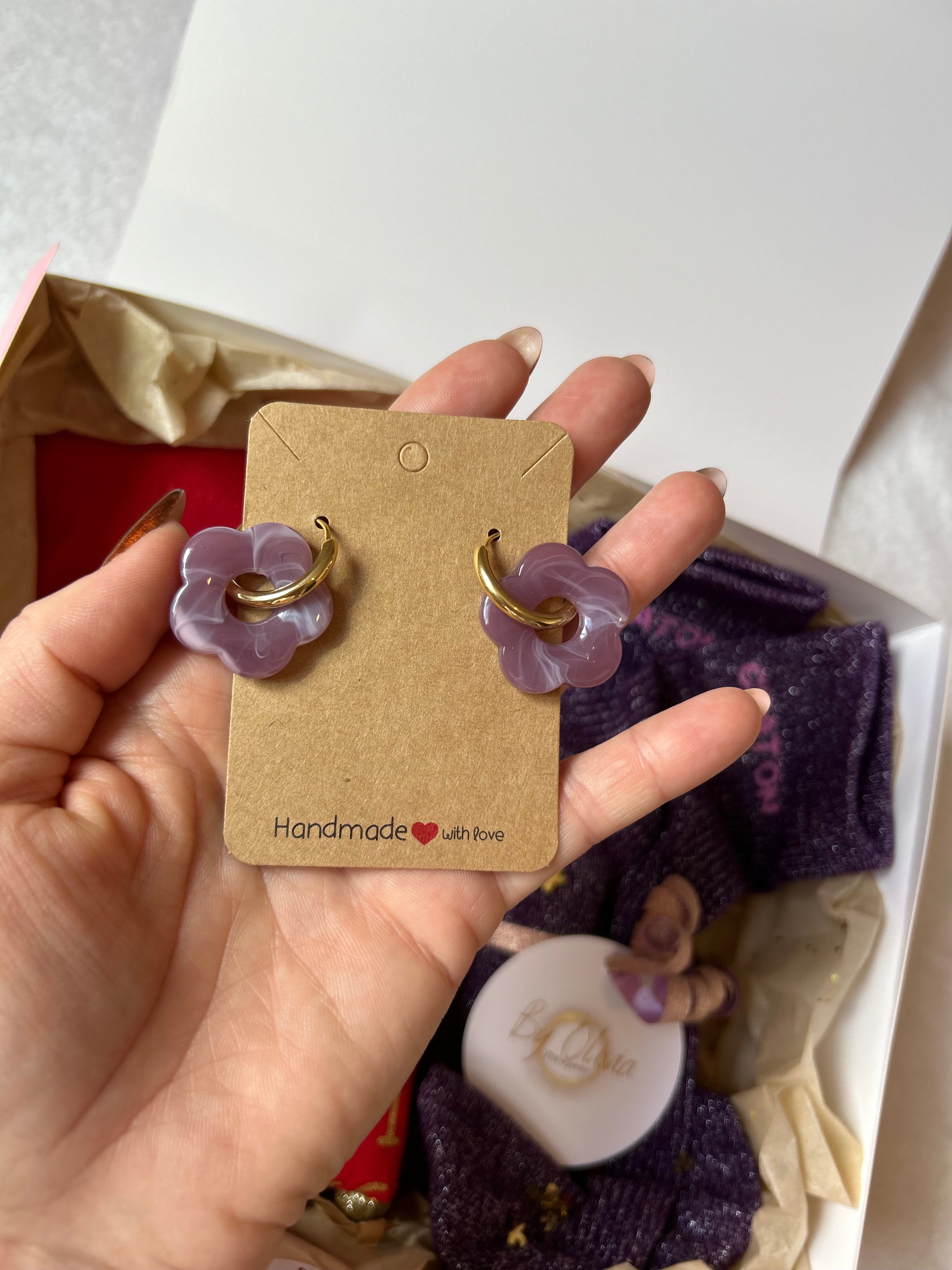 COFFRET NOËL VIOLET (5 CADEAUX)