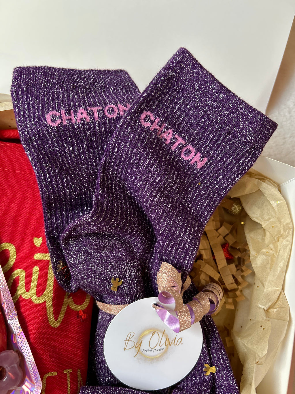 COFFRET NOËL VIOLET (5 CADEAUX)