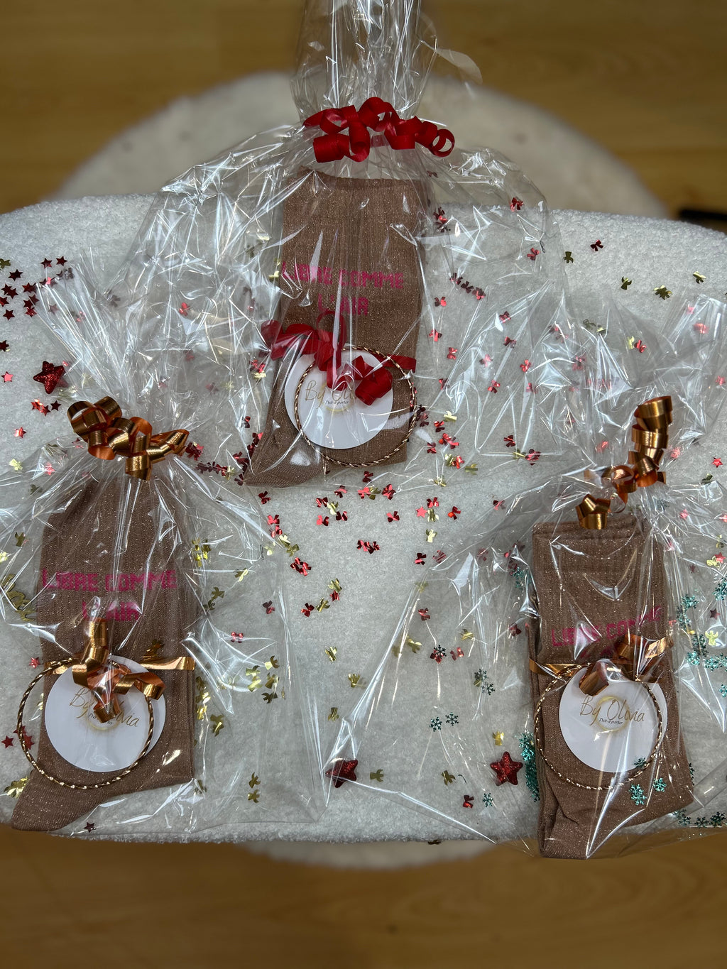 COFFRET NOËL CHAUSSETTES/BRACELET (2 CADEAUX)