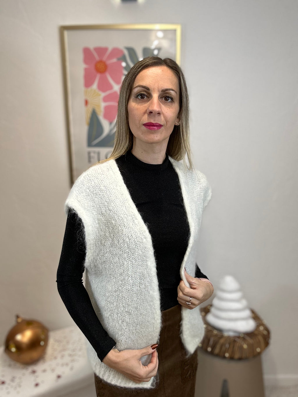 GILET HELOÏSE MOHAIR