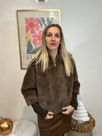 MANTEAU SLAVA CHOCOLAT