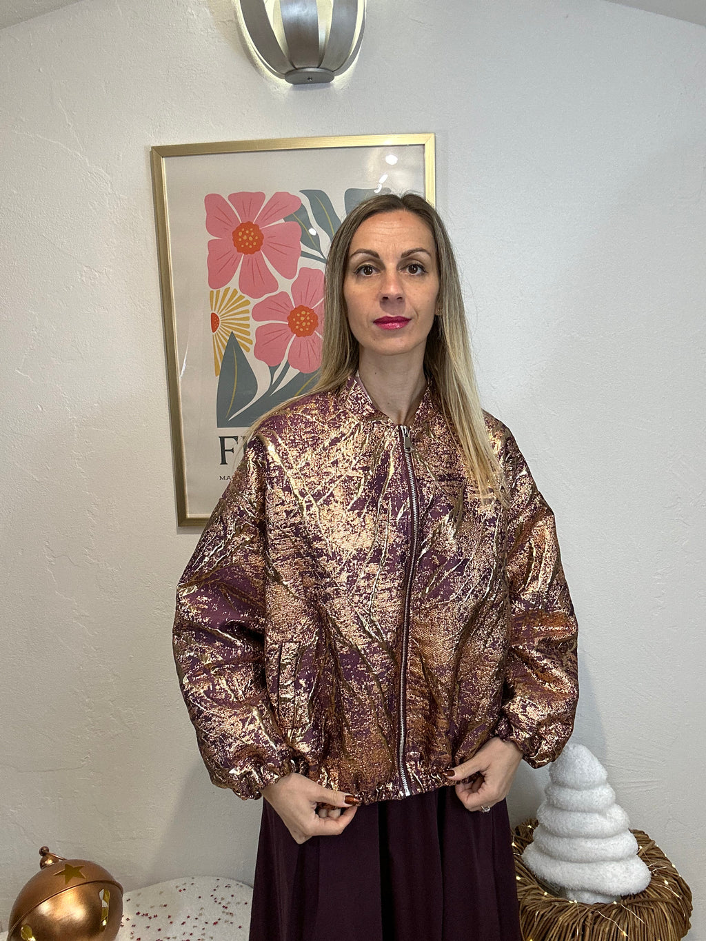 BLOUSON JOHANNA DORE ROSE