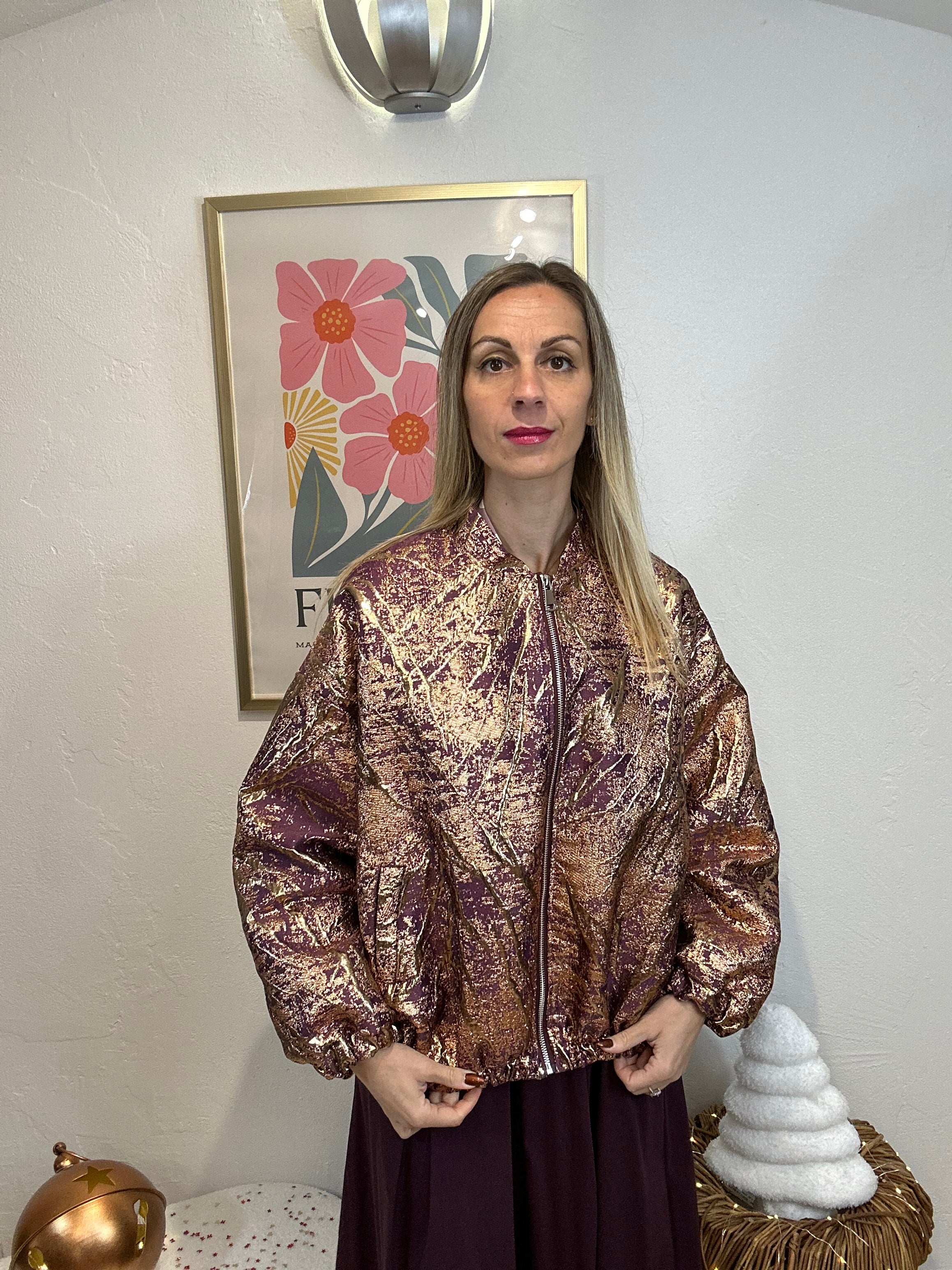 BLOUSON JOHANNA DORE ROSE