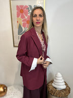 BLAZER ELODIE BORDEAUX