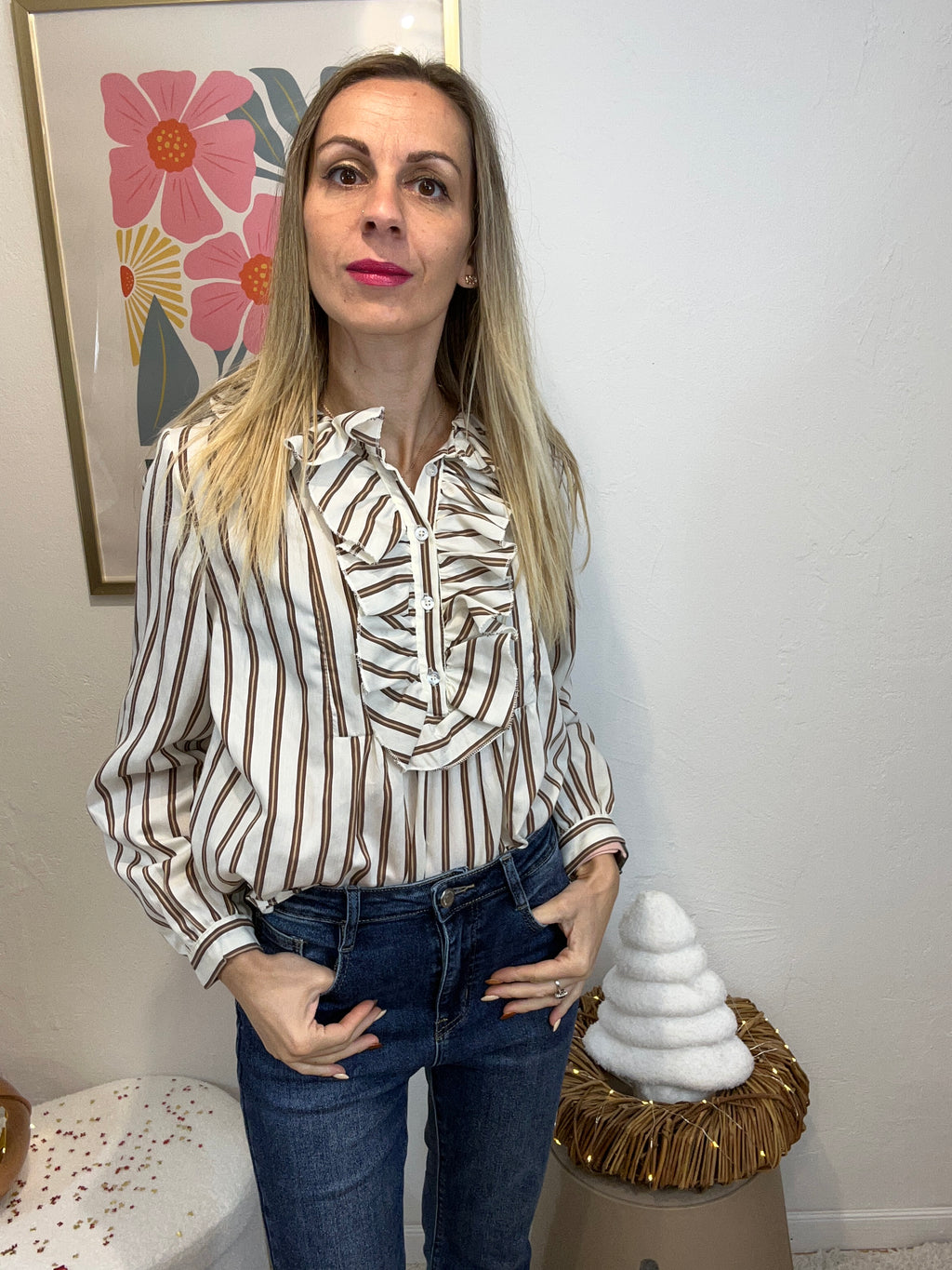 CHEMISE IRIS BLANCHE