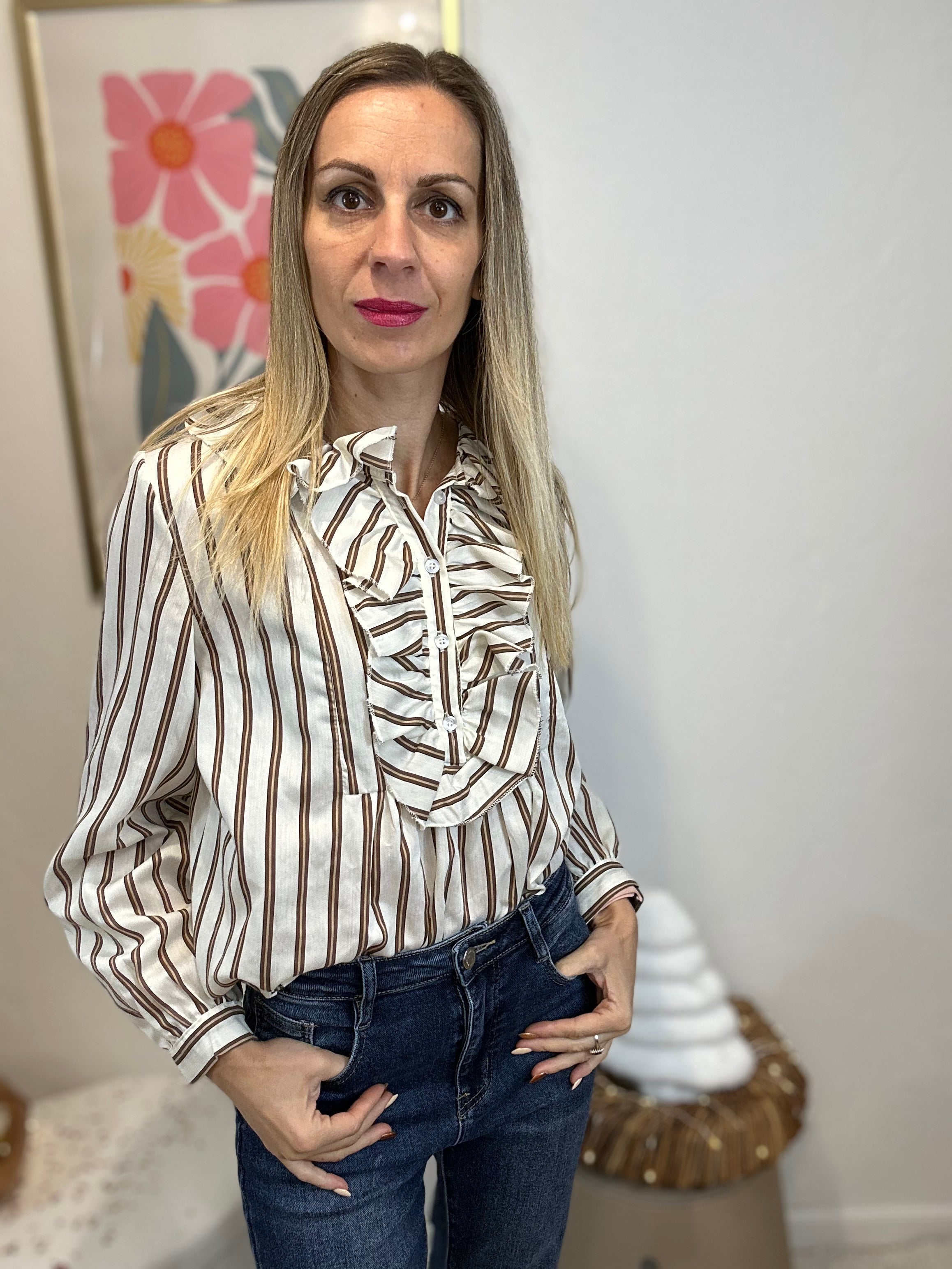 CHEMISE IRIS BLANCHE