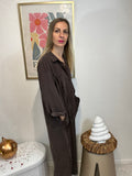 ROBE ADELE CHOCOLAT