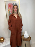 ROBE ADELE TERRA COTTA