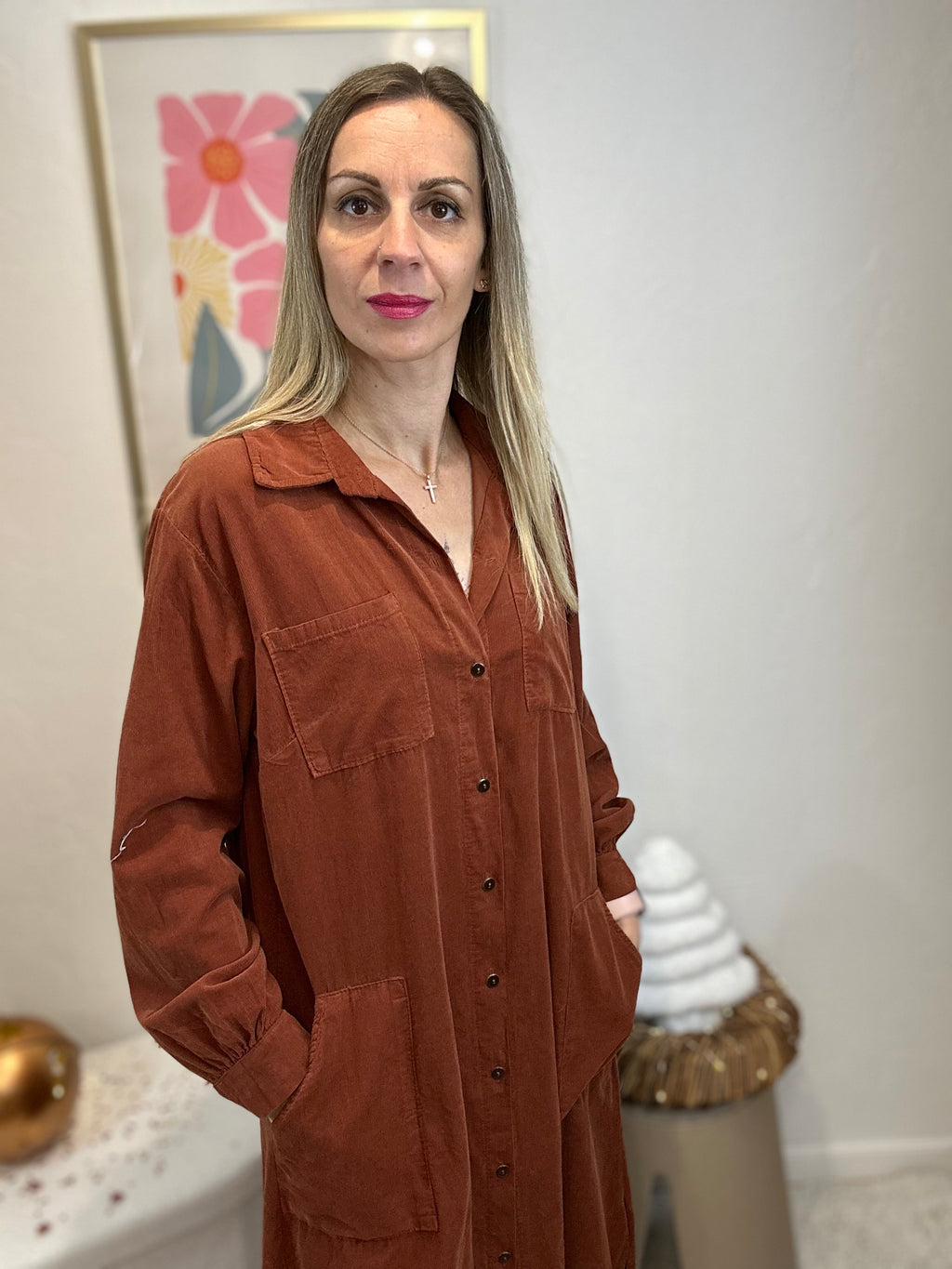 ROBE ADELE TERRA COTTA