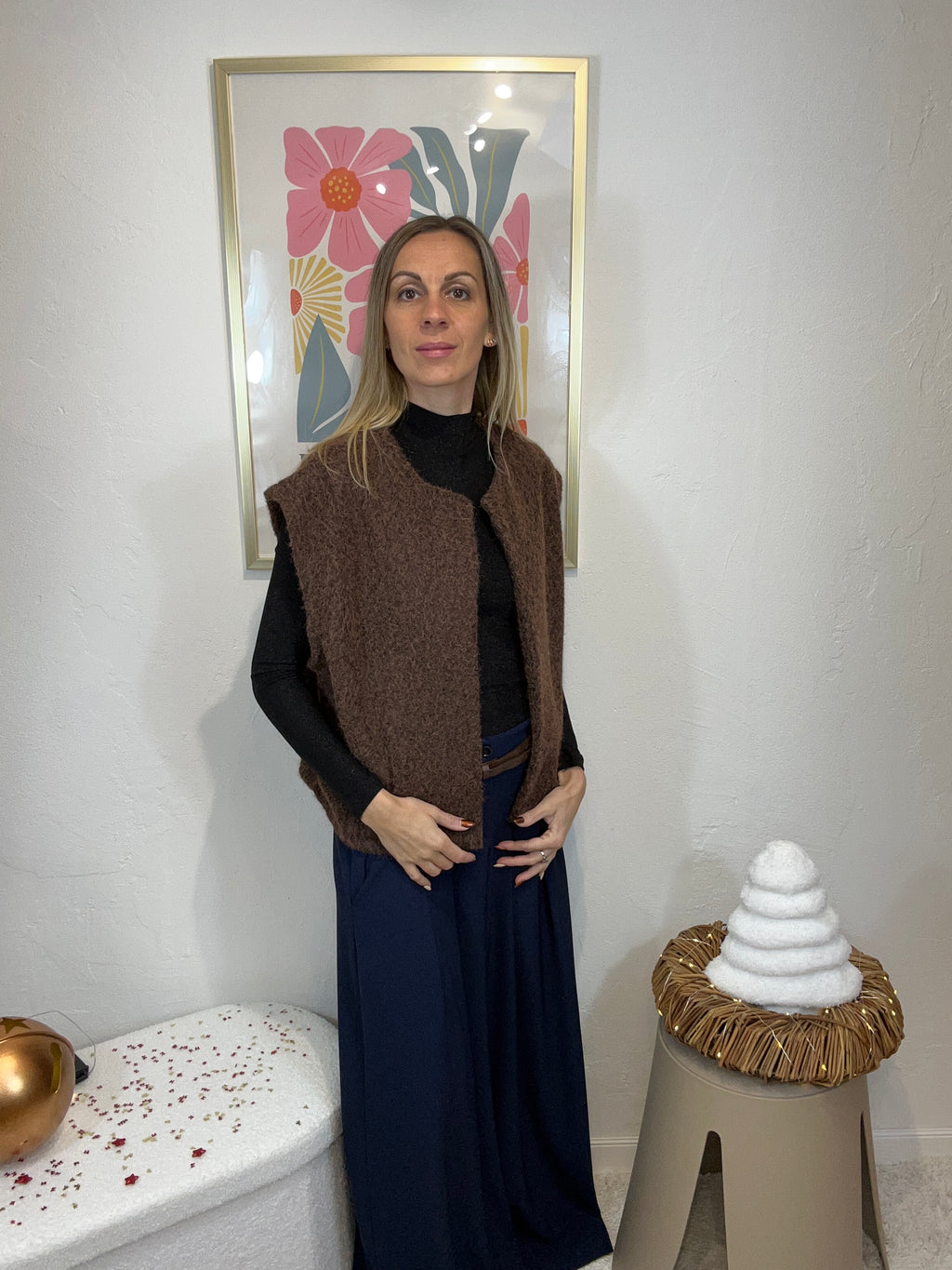 PANTALON MARINE BLEU
