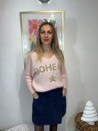 PULL BOHEME ROSE