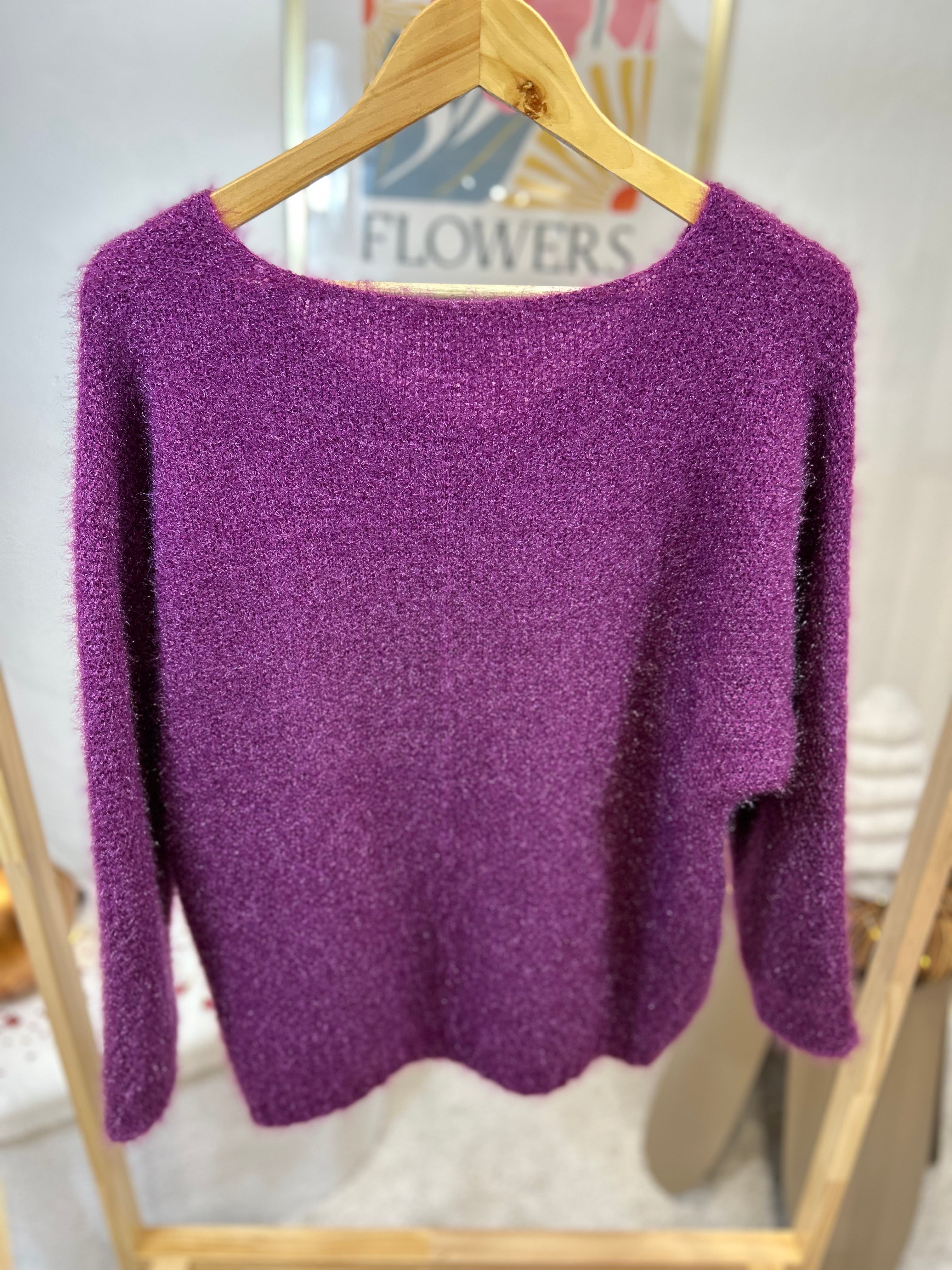 PULL BOHEME VIOLET