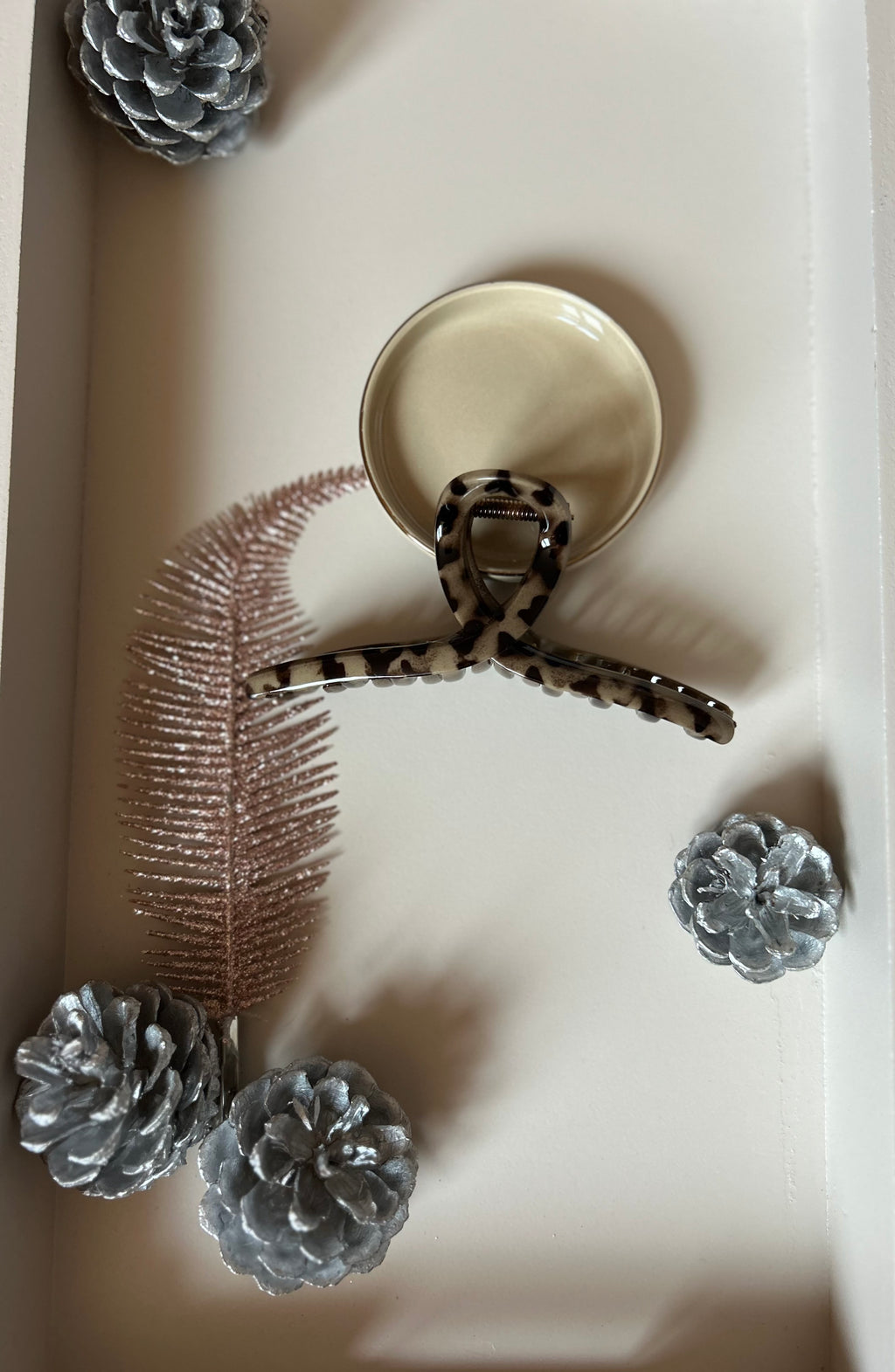 BARRETTE ALISSA LEOPARD