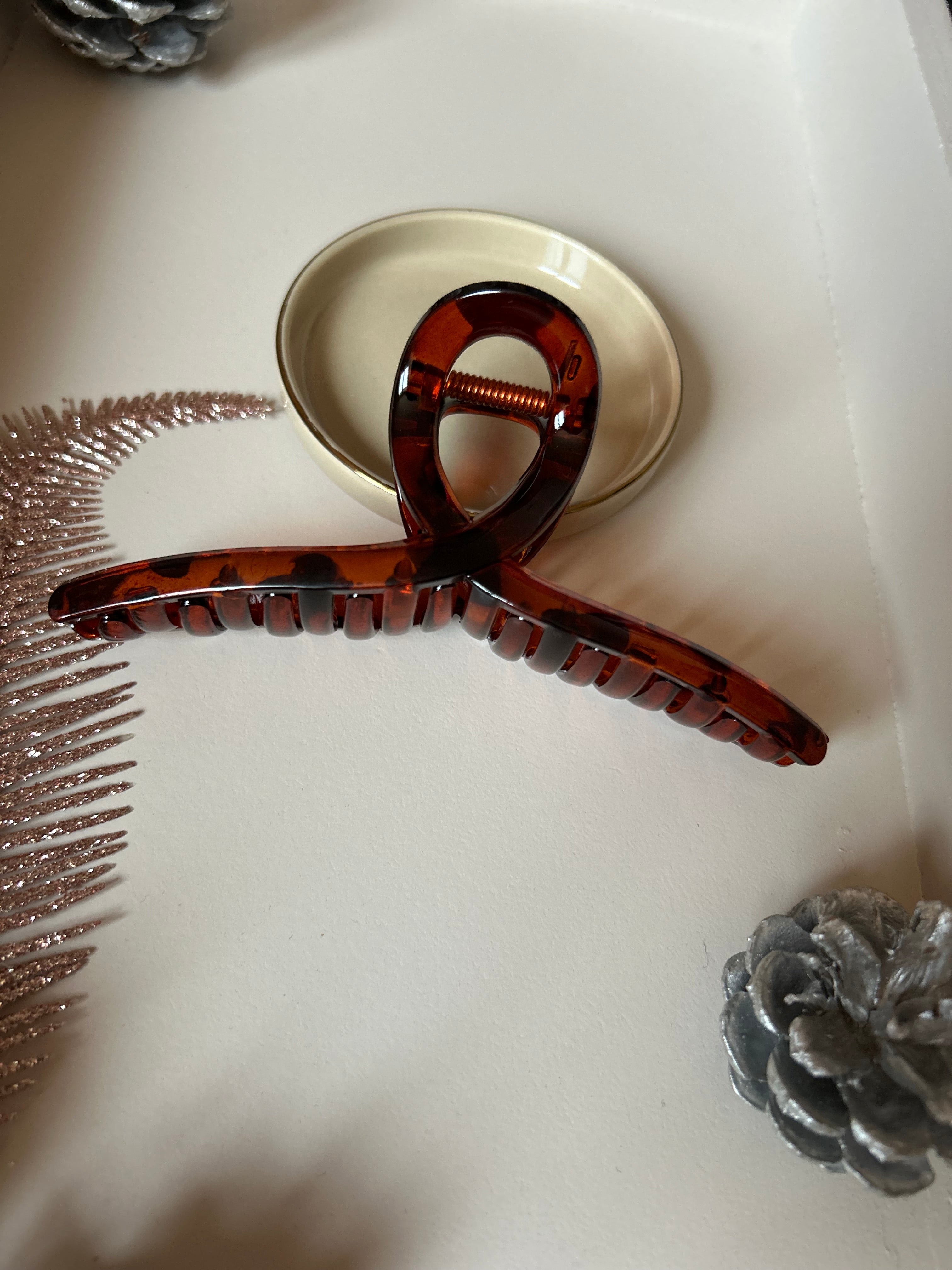 BARRETTE ALISSA MARRON