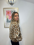 VESTE ABY DAIM LEOPARD