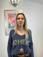 PULL BOHEME BLEU JEANS