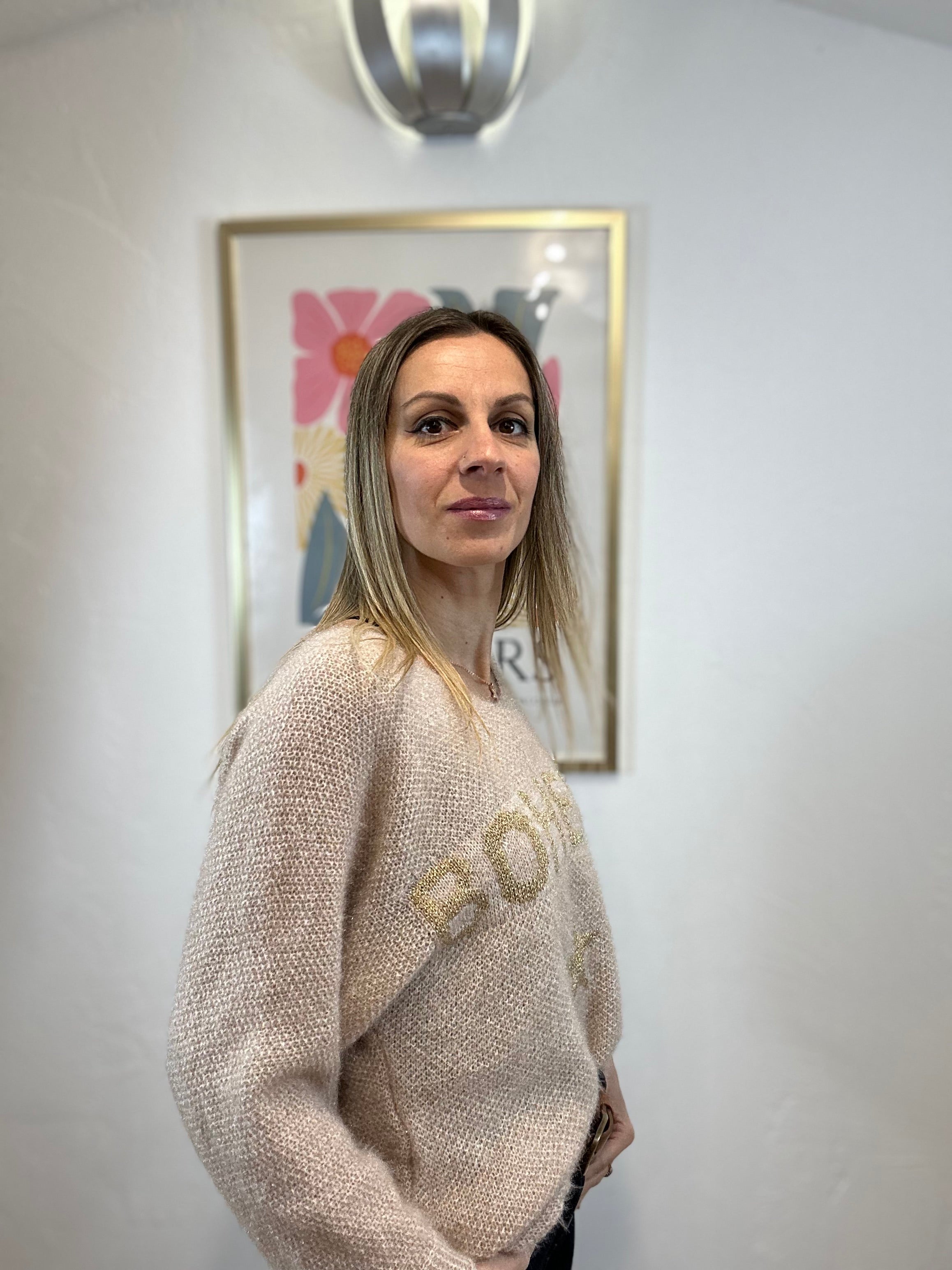 PULL BOHEME BEIGE