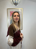 GILET ALMA BORDEAUX
