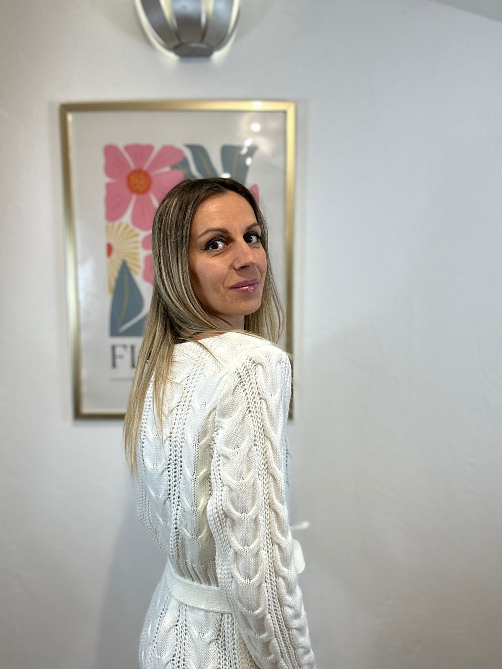 ROBE PULL ELIA BLANCHE
