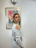 ROBE PULL MIRA GRIS CLAIR