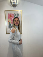 ROBE PULL MIRA GRIS CLAIR