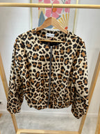 VESTE ABY DAIM LEOPARD