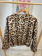 VESTE ABY DAIM LEOPARD
